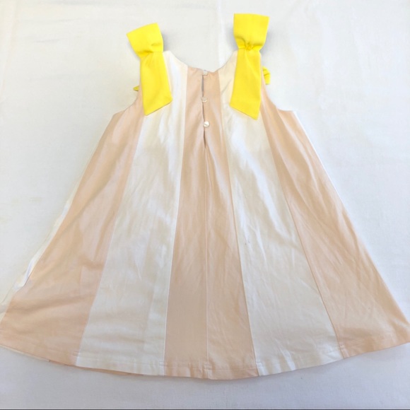 Hucklebones London Yellow Bow Swing Dress - Picture 6 of 6